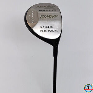 Adams Air Assault Titanium Driver Stiff Ultralite SuperShaft Graphite RH 45"